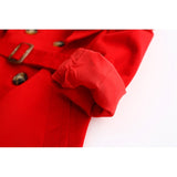 Trench Coat With Waist Belt Girls